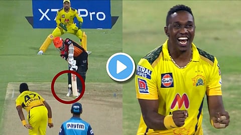 Video: ब्राव्होचा खतरनाक यॉर्कर अन् विल्यमसनचा उडाला गोंधळ