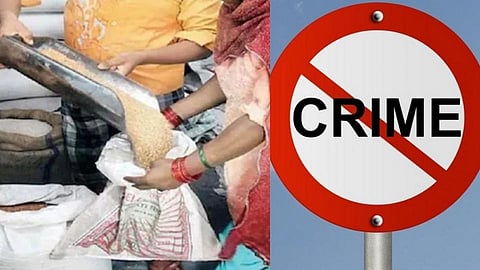 मोडनिंबमध्ये साडेनऊ लाखांचे रेशनचे धान्य जप्त! तिघांविरुद्ध गुन्हा दाखल