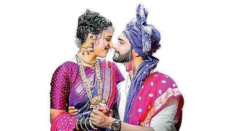 Sangram Samel and Shraddha Samel