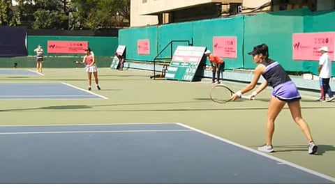 US Open विजेती एम्माचं पुणे कनेक्शन; पाहा व्हिडिओ