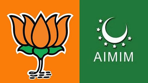 BJP AIMIM