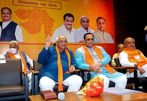 गुजरातच्या मुख्यमंत्रिपदी भूपेंद्र पटेल; आज शपथविधी