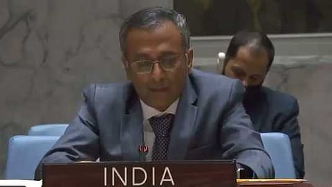 केमिकल शस्त्र वापराला भारताचा विरोध, UNSC मध्ये मांडली ठाम भूमिका