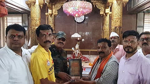 हिंदवी स्वराज्याचा वारसा 'स्वराज्य ध्वज' मोहिम नंदूरबारात दाखल