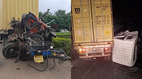 Pune : तळेगाव चाकण महामार्गावर अपघातांची मालिका