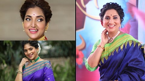 गणेशोत्सवात मराठी नायिकांचा अनोखा अंदाज