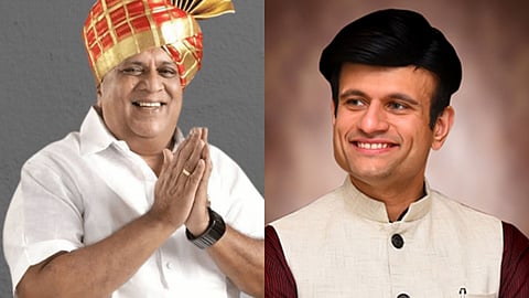 हसन मुश्रीफ ,समरजितसिंह घाटगे