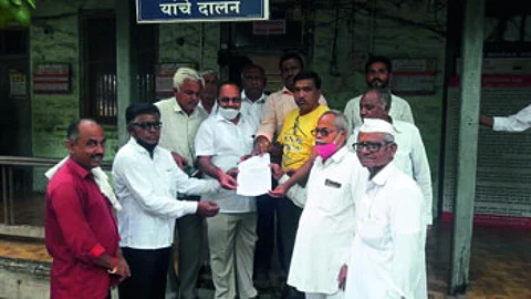 Farmers strike
