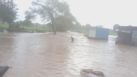 हिंगोलीत सलग सहाव्या दिवशीही मेघगर्जनेसह पाऊस