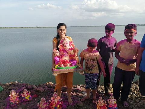 Ganpati visarjan