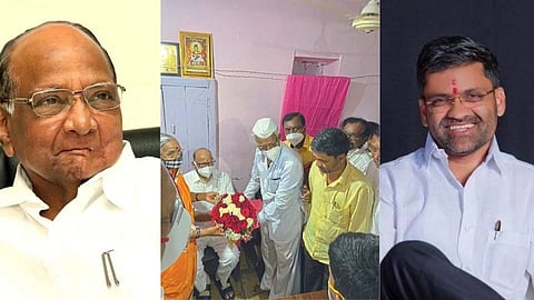 sharad pawar nilesh lanke