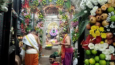 उदे गं अंबे उदे! कोरोना नियमांचे पालन करत भाविकांनी घेतले दर्शन