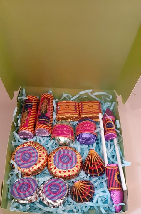 फटाका नव्हे पटकन खावे असे चॉकलेट