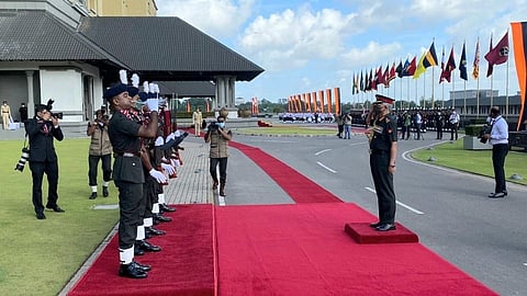 भारताचे लष्करप्रमुख श्रीलंका दौऱ्यावर; चीनला रोखण्यासाठी आखली 'रणनिती'