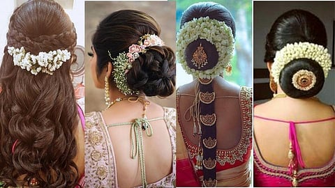 gajra hairstyle