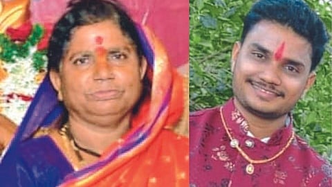 Mother and son killed in accident on Nagar-Pune highway