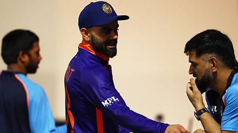 Virat Kohli and Mahendra Singh Dhoni
