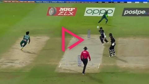 Kane Williamson run out