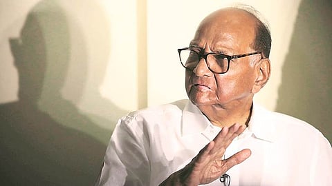 Sharad Pawar on Vidarbha tour