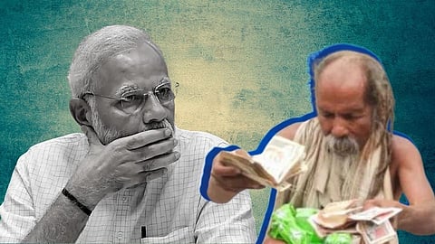 'माझ्या 65 हजारच्या नोटा बदलून द्या'; मोदीजी, या दृष्टीहीनाची ही कैफियत ऐका!