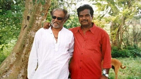 rajinikanth with raj bahadur