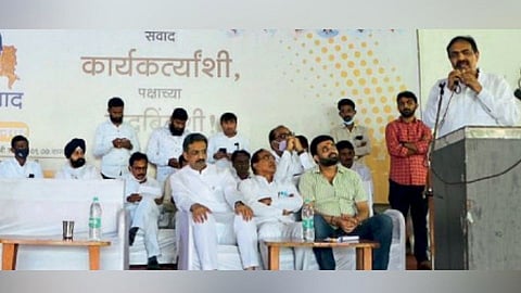 Jayant Patil : "खस्ता खाणाराच नेता बनतो"