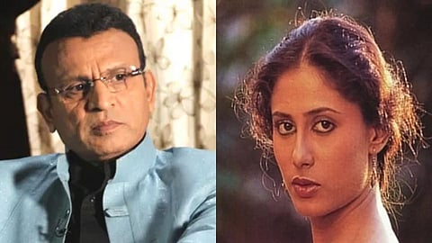 Annu Kapoor and Smita Patil