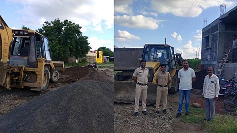 अवैध वाळू वाहतूक