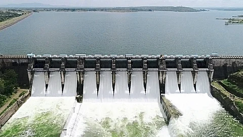 largest dam in Ahmednagar district Mula Dam is one hundred percent full