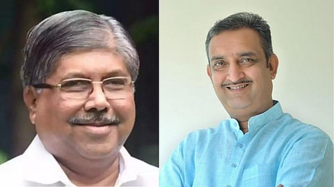 chandrakant Patil and prashant paricharak