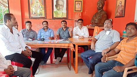 शिवसेना तालुकाप्रमुख हरी खोबरेकर पत्रकार परिषद