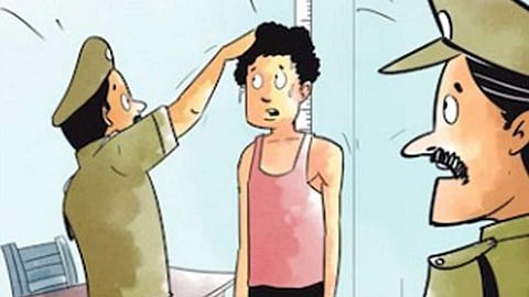 पोलिस भरतीवेळी बनावटगिरी