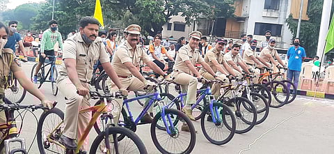 पिंपरी : महापालिकेच्या सायक्लोथॉन स्पर्धेला उत्स्फूर्त प्रतिसाद