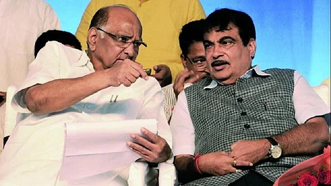 sharad pawar nitin gadkari
