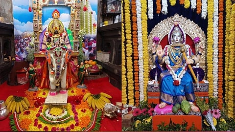 करवीर निवासनी 'श्री अंबाबाई' त्र्यंबोली देवीच्या भेटीला