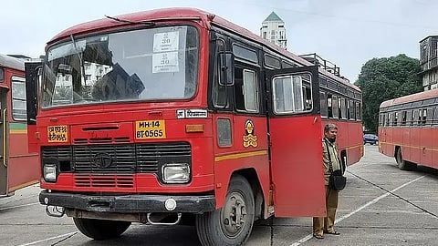 MSRTC bus