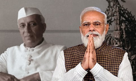 पहिले पंतप्रधान पंडित नेहरुंना PM मोदींची आदरांजली