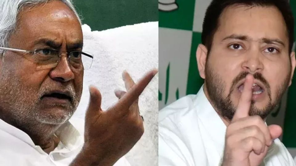Tesjashwi Yadav,Nitish Kumar