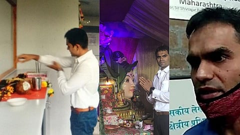 मलिकांना उत्तर, समीर वानखेडेंचे पूजेचे फोटो आले समोर