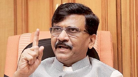 sanjay raut twitter nitesh and narayan Rane with 3 Central agency officials will go behind bars