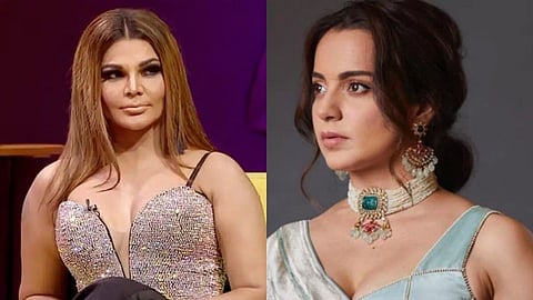 Rakhi Sawant and Kangana Ranaut