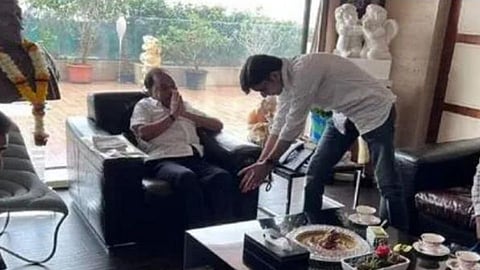 Narayan Rane and Nilesh Sable