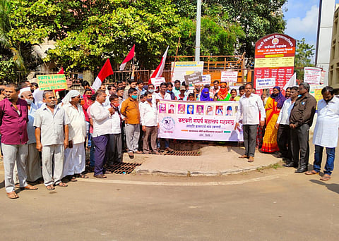 पिंपरी : हातगाडी, स्टॉल धारकांचे ‘ग’ प्रभागावर आंदोलन