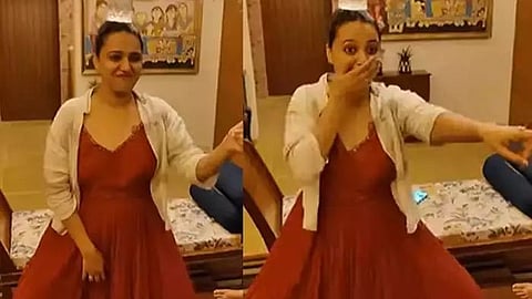 दारुचा ग्लास डोक्यावर ठेवला, म्हणते, 'मला माझ्या पप्पांनी'....