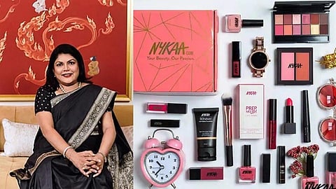 Nykaa IPO : फाल्गुनी नायर मालामाल! एका दिवसात 'एवढ्या' कोटींनी वाढली संपत्ती