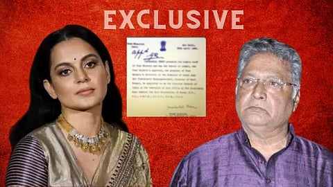 Kangana Ranaut - Vikram Gokhale