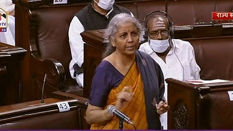 Finance Minister Nirmala Sitharaman