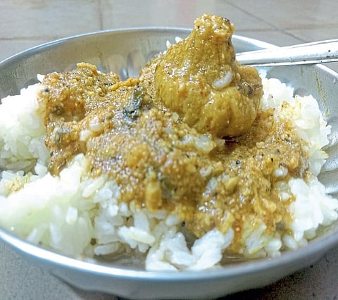 जामखेडची उंबराची (मोदक) आमटी