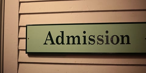 admission