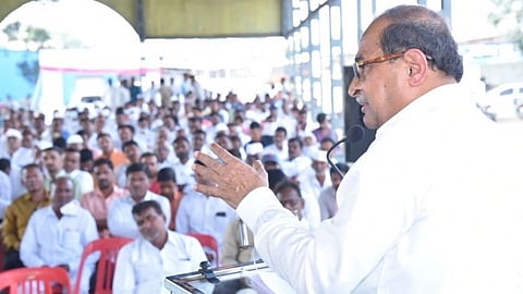 radhakrishna Vikhe Patil alleges that a curfew was ordered to stop the peoples outbreak